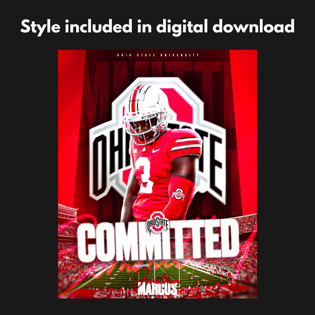 Create Your Own Professional Committed Graphic - Photoshop Template With Video Tutorial