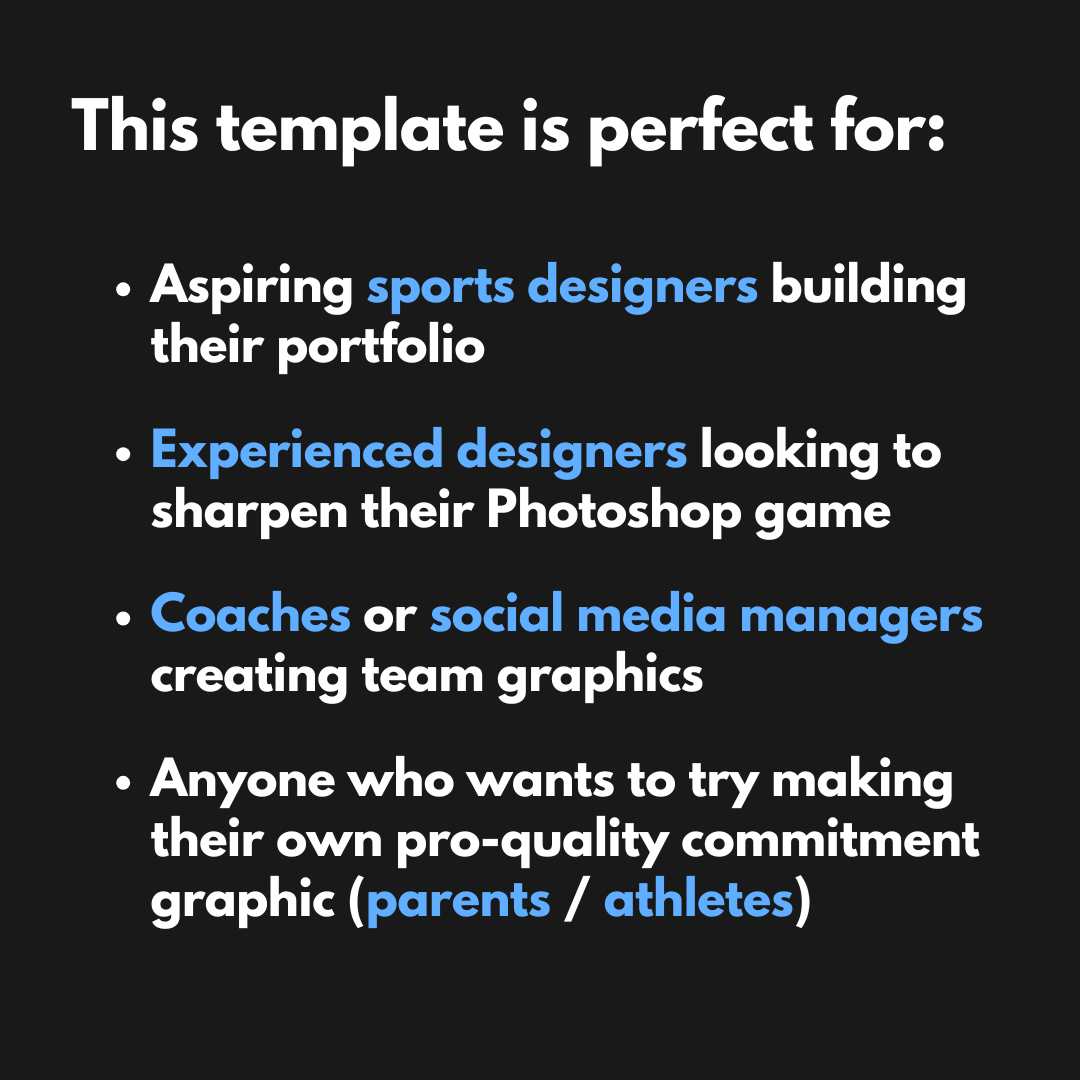 Create Your Own Professional Committed Graphic - Photoshop Template With Video Tutorial