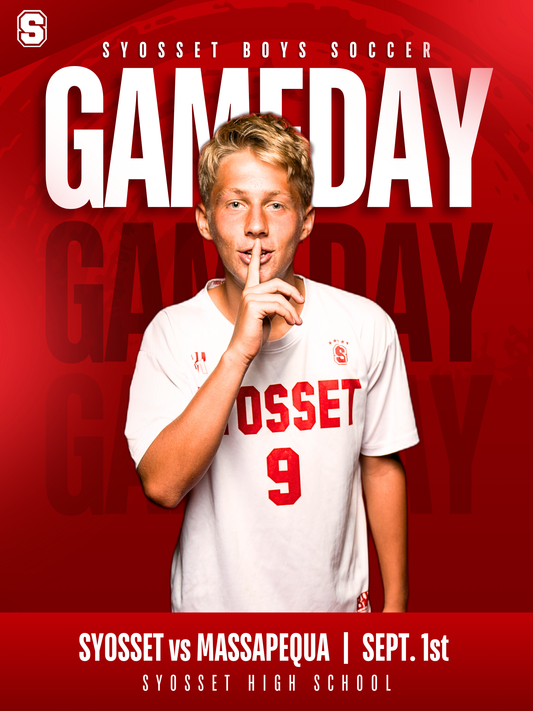 Portrait "Gameday" Template - Canva Social Media Sports Graphic