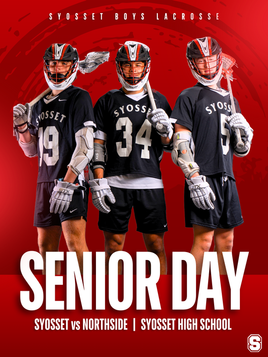Portrait Senior Day Template - Canva Social Media Sports Graphic