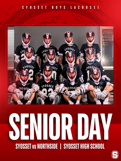 Portrait Senior Day Template 2 - Canva Social Media Sports Graphic