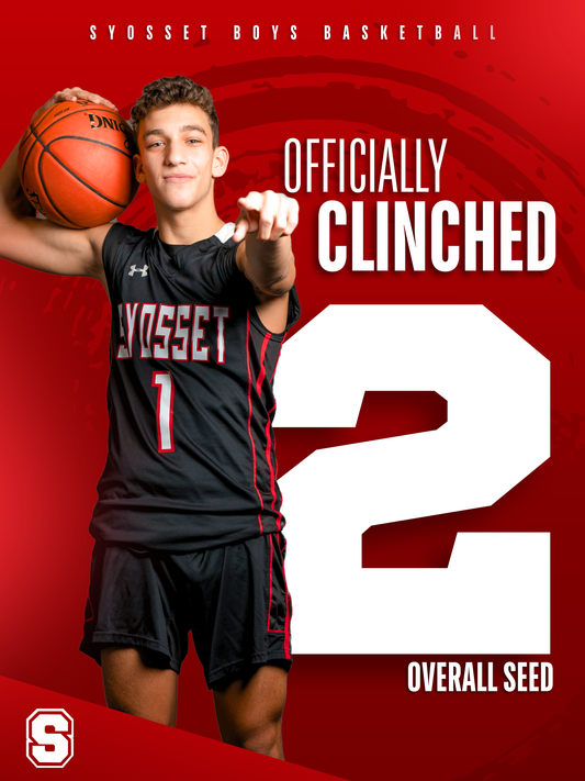 Portrait Playoffs Template - Canva Social Media Sports Graphic